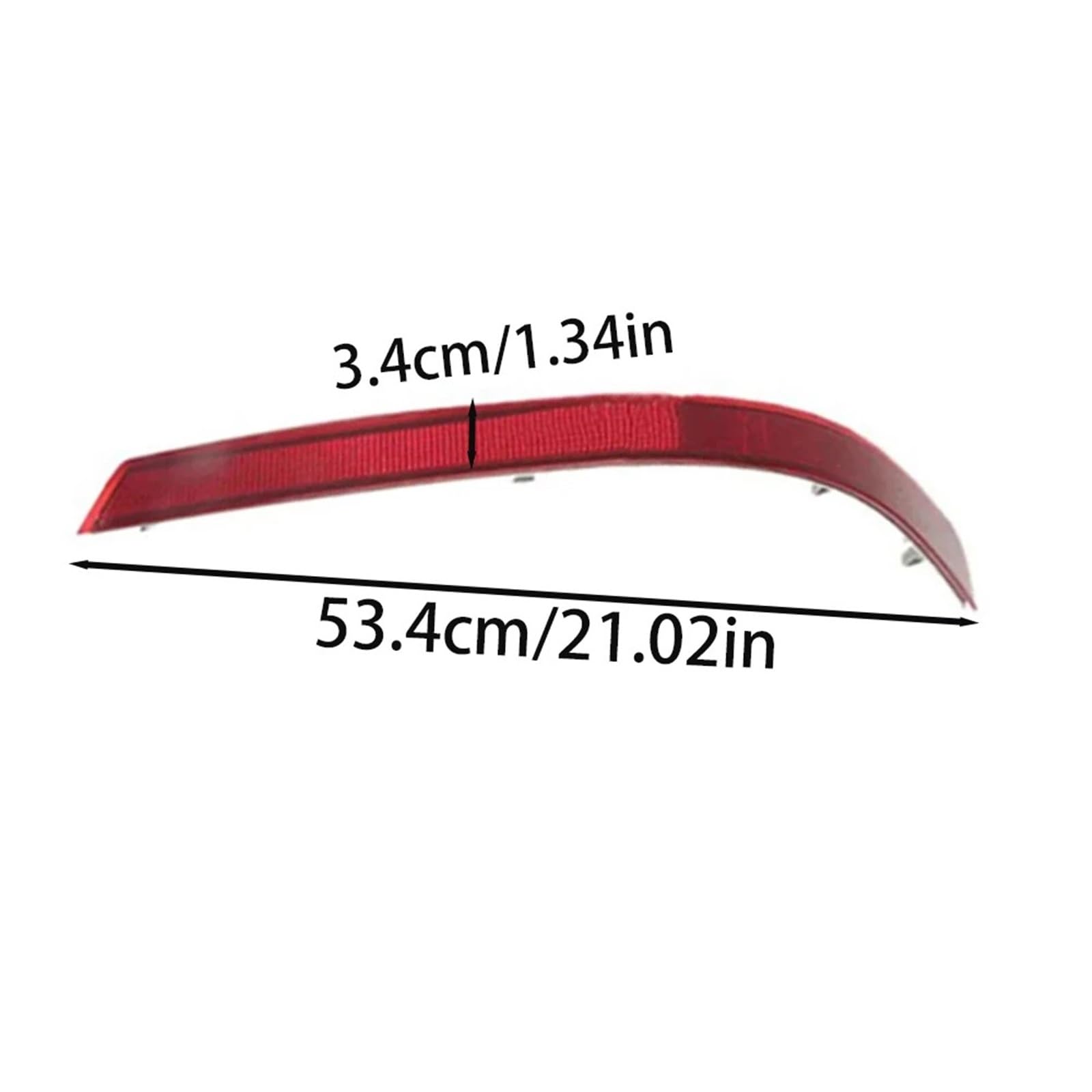 1 Pair 2518200174 2518200274 Rear Bumper Reflector Car Rear Warning Strip Fit For W251 R350 R280 R-Class 2006-2011