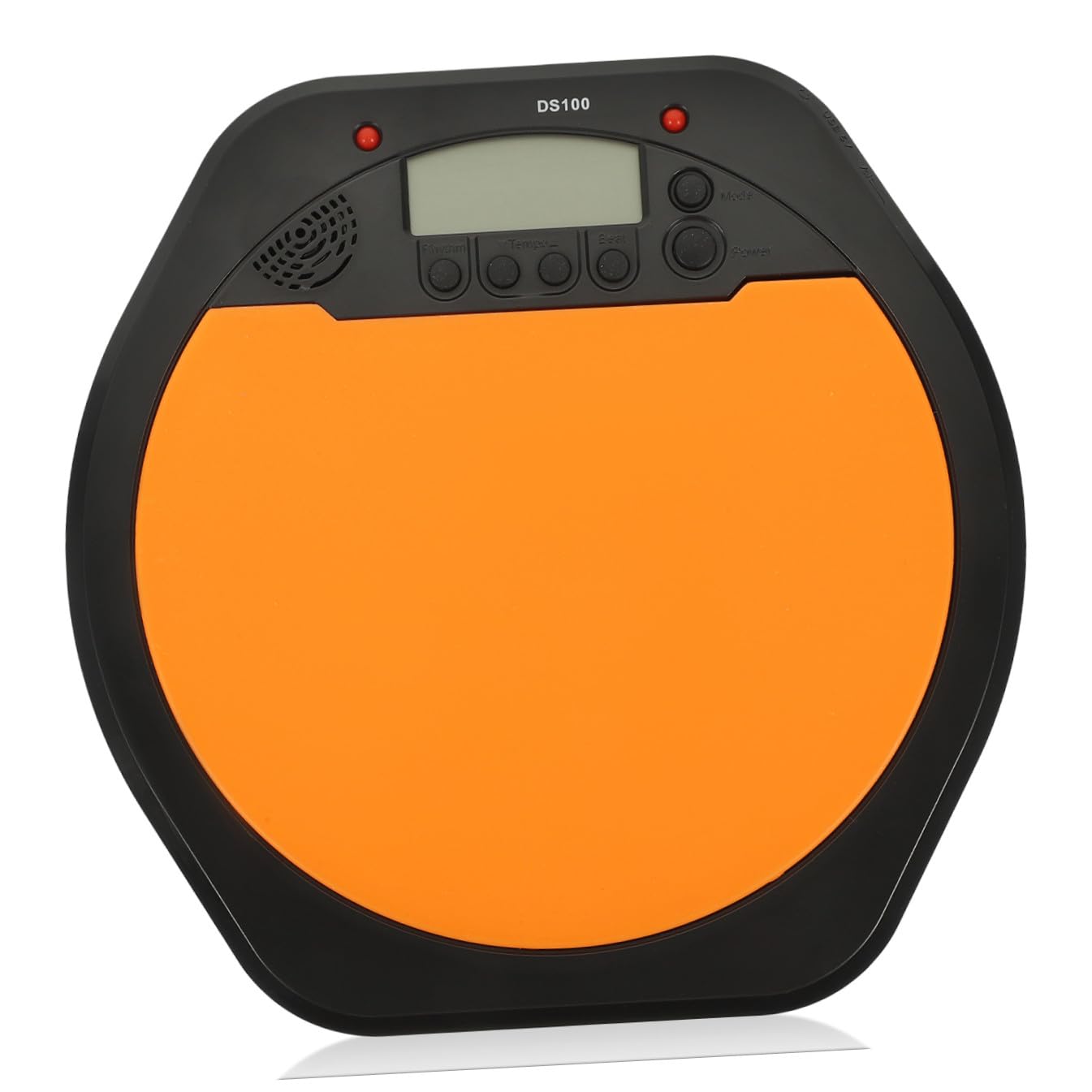 Pad de Batería Electrónico Portátil Rango Dinámico Completo y Material de Asb y Silicona, Metrónomo Digital Pantalla Lcd para Práctica y Entrenamiento