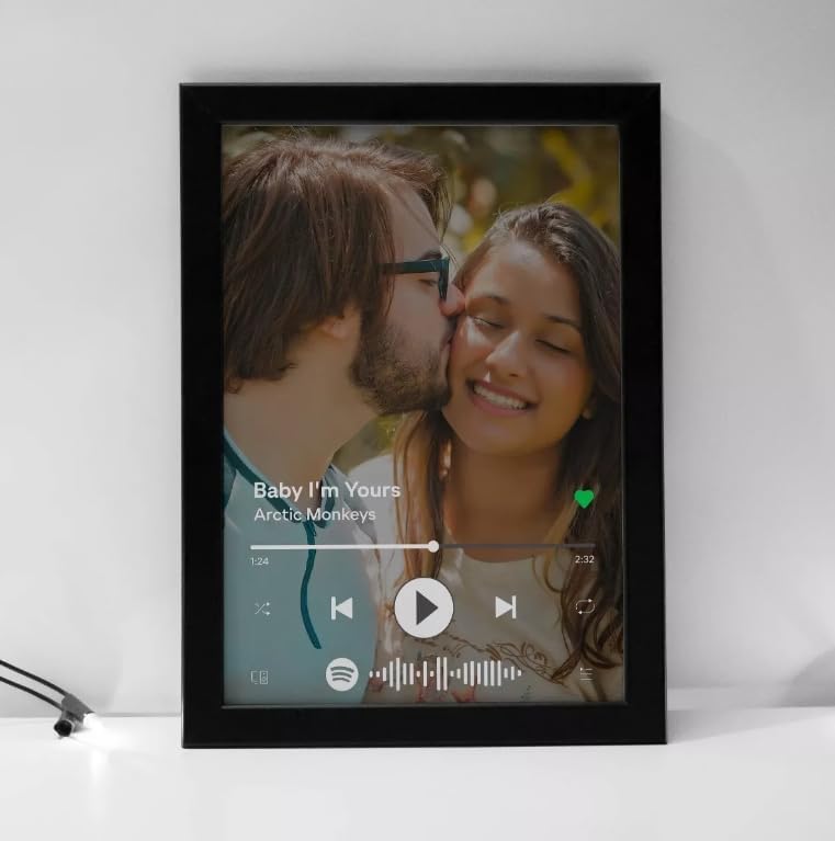 Quadro Personalizado com Código de Spotify