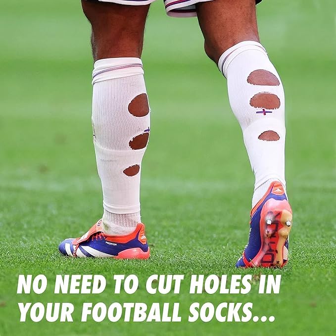 Performance Soccer Sock Sleeves - Lion Breathe Technology Breathable Mesh to Reduce Pressure On Calf - Youth and Adult Sizes4