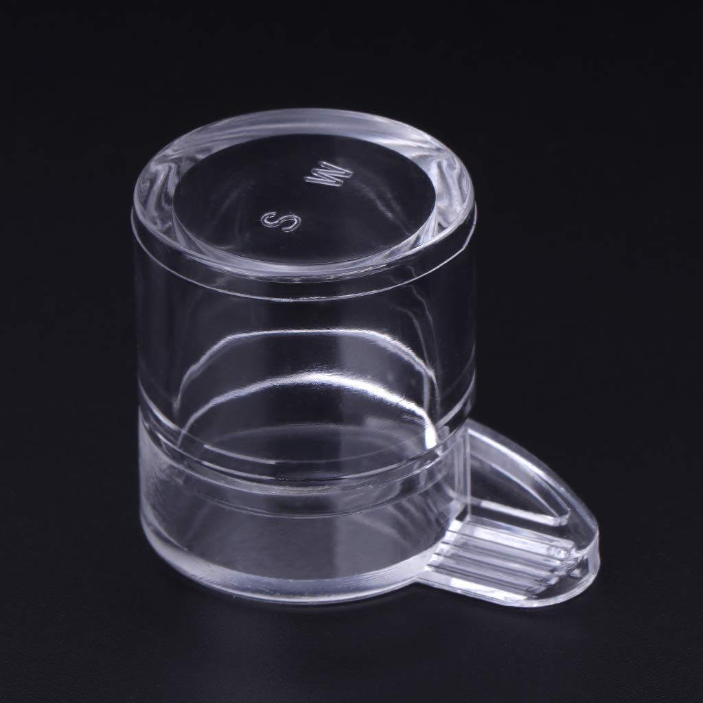 Área de alimentación de Agua del alimentador de Hormigas para el Cuenco de Beber Redondo de acrílico de la Granja de la casa del Nido de Hormigas