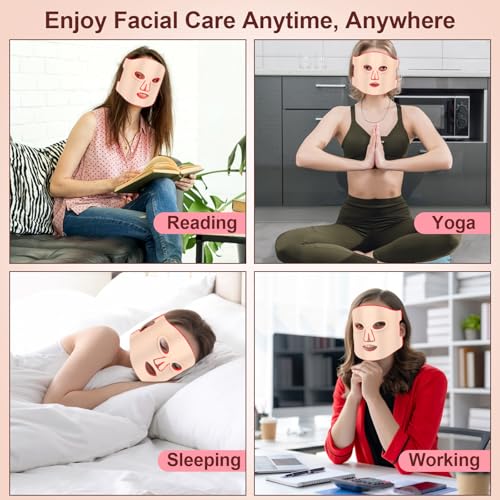 KETAN-LED-Light-Therapy-Mask-Blue-Red-Light-Therapy-Facial-Skin-Care-Mask-for-Face-at-Home-Travel