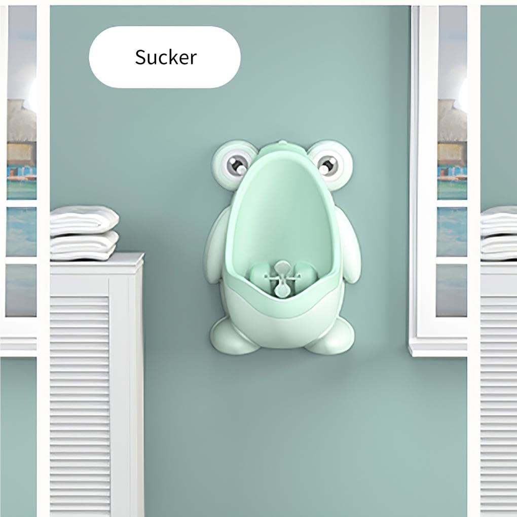 3 Set von wandmontierten Kinder-Urinalen, tragbar, Toilette, Training, Urinieren, Säugling, Kleinkind, Baby, Frosch, Töpfchen, Badezimmer