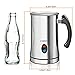 Milk Frother, Automatic Milk Steamer with New Foam Density Feature, Electric Frother with Hot or Cold Milk Function for Coffee, Cappuccino and Breakfast