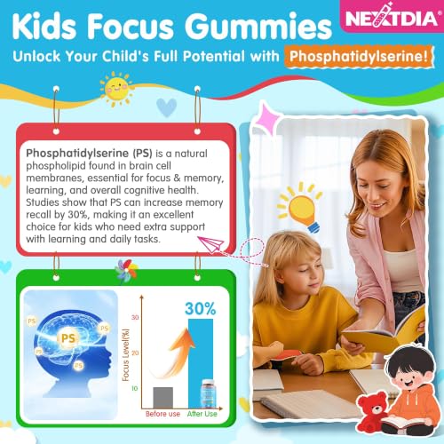 Nextdia Phosphatidylserine Kids Gummies