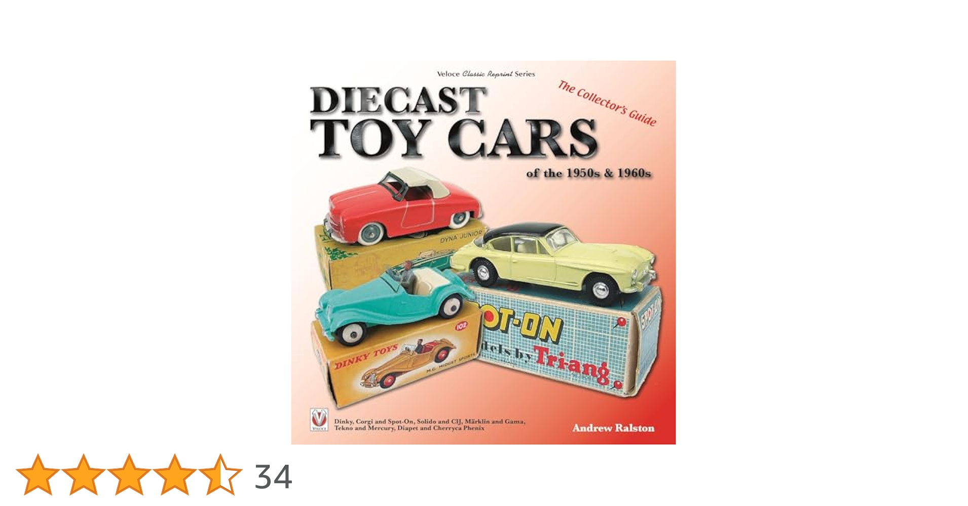 Diecast Toy Cars of the 1950s & 1960s: The Collector's Guide
