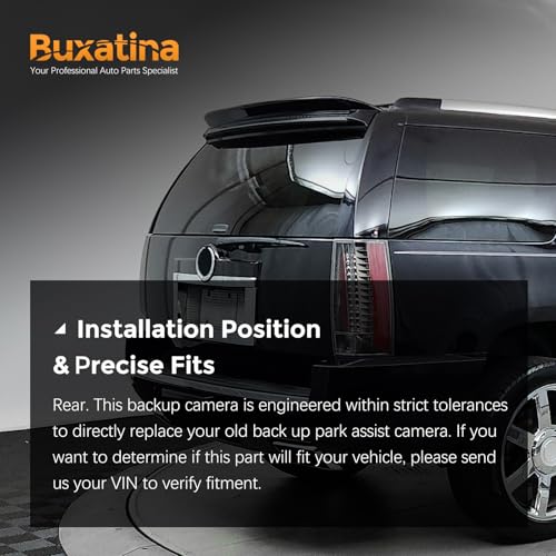 Image of 22913932 Parking Assist Backup Camera for Cadillac Escalade (ESV) 2009-2014, for Chevy Tahoe Suburban 1500 2500, for GMC Yukon (XL 1500 2500) Rear Camera 22790290 19211811 22762723