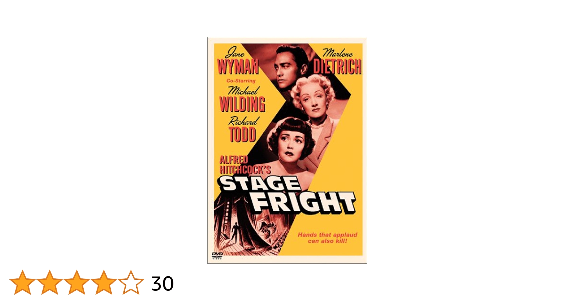 【中古】 舞台恐怖症　特別版/ＤＶＤ/YAC-11380 中古】 舞台恐怖症 特別版/DVD/YAC-11380