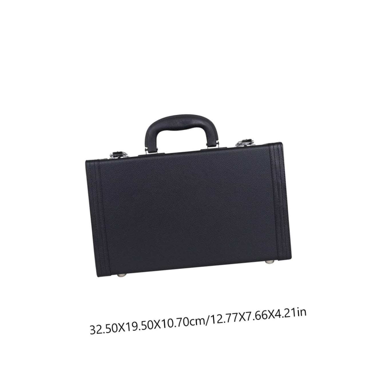 ERINGOGO Box Portable Hard Shell Clarinet Case Black Clarinet Carrying Bag with Comfortable Handle Scratch Resistant Design for Safe Transport of Musical Instruments