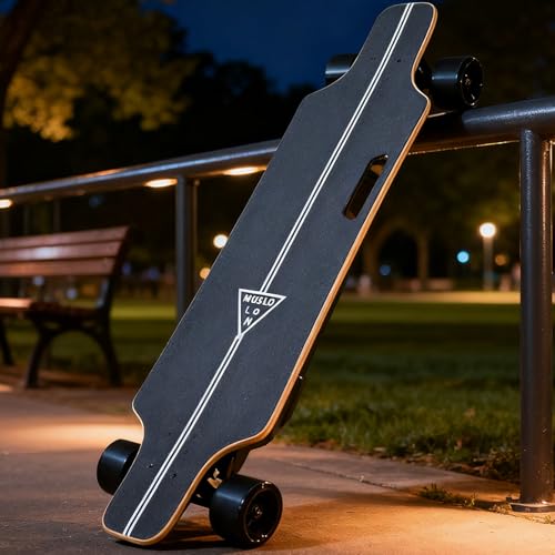 vnmudzeo Skateboard Elettrico Longboard Fuoristrada da 350 W - con