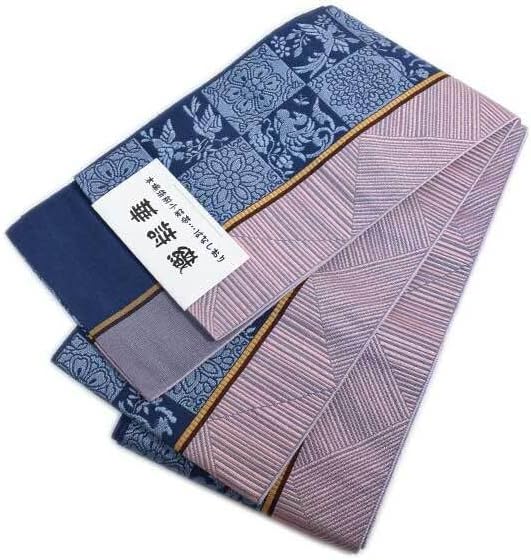 本場筑前博多織 小野織物　リバーシブル半幅帯　正絹 本場筑前博多織 小野織物 リバーシブル半幅帯 正絹 楽天市場