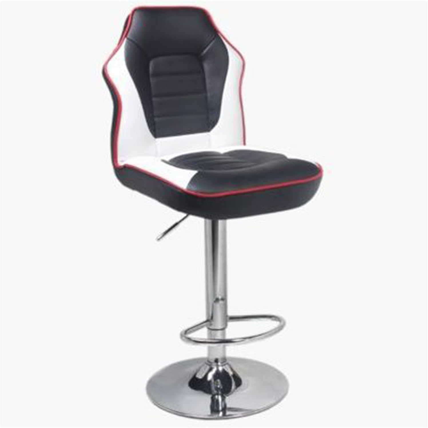 ミッドセンチュリー ヴィンテージ ウッドカウンターチェア 型押し