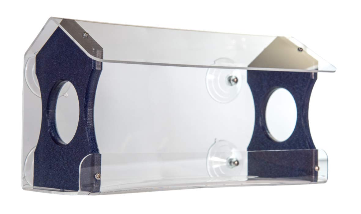 JCS Wildlife Diner Vogelfutterhaus mit 13 Fenstern und Saugnäpfen - hält 4 Tassen - Bild 7 von 15