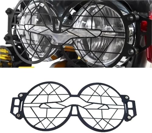 Protector de faro Moto Guzzi V85TT rejilla anticaída para viajes de aventura 2019-2024 2