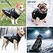 Votoko Sport im Freien Wintermantel Hund, Reflektierender Haustier-Schneeanzug Hundemantel mit Geschirr, Hundemantel Warm mit Windschutz und Wasserdicht, Geeignet für MittelgroßE Hunde (3XL)