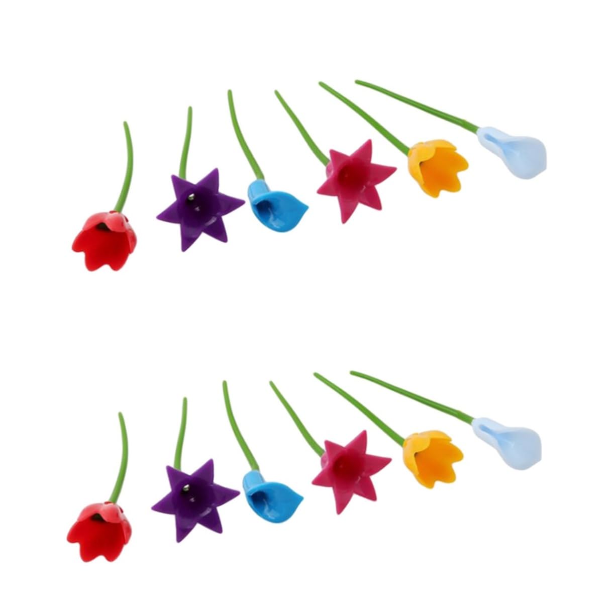 PRETYZOOM 36stücke Teiliges Silikon-weinglasmarkierer Blumenform Wiederverwendbare Glaslabels Für Partys Hochzeiten Und Home Bars Zur Identifizierung Von Trinkgläsern