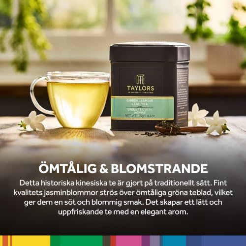 Image of Taylors of Harrogate Green Tea with Jasmine, 4.41 oz (Pack of 1)