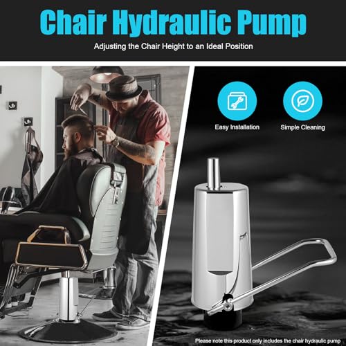 Drtonk Barber Chair Hydraulic Pump,Hair Salon Chair Beauty Chair Replacement Hydraulic Pump,Heavy Duty Hydraulic Pump Adjustable Height Fits Most Standard Styling Chairs For Hair Stylist Women Man thumb #4