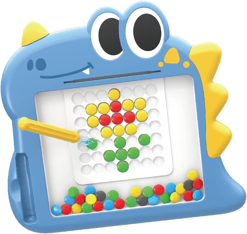 Sk Toy Zone Dinosaur Magnetic Writing and Drawing Board Pen Multifunctional Childrens Painting Board Beans Drawing Board Puzzle Toys (B0DH22ZK13) Amazon Price History, Amazon Price Tracker