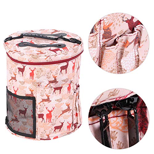 Bolsa de almacenamiento para tejer duradera de tela 600D impermeable 3