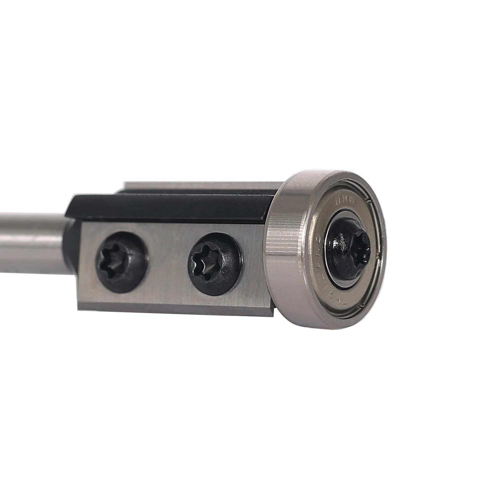 Piastre reversibili, fresa a filo 8 mm, lama in metallo duro sostituibile a 2 lati, fresa a filo con cuscinetto a sfera, fresa per legno per la lavorazione dei bordi