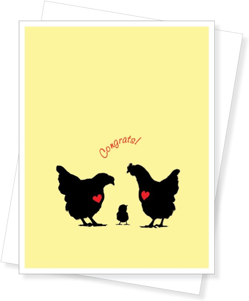 Chick Congrats, New Baby Greeting Card