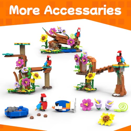3-in-1 Animal Building Set (Cat, Red Panda, Fox) - image 8