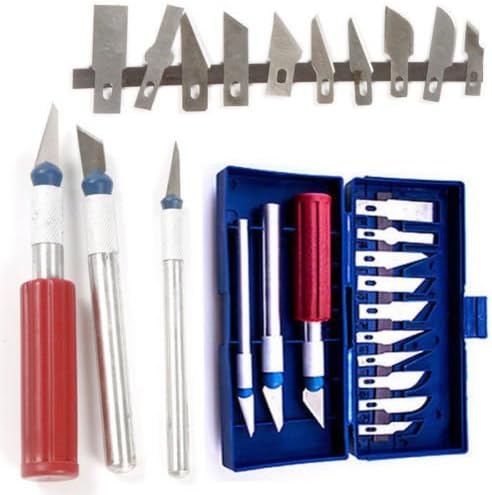 Knife Set with Blade Hobby Arts Crafts Cutting Tooln (13Pcs)