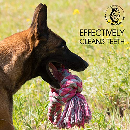 Dog Toys – Durable Dog Toys – Dog Rope Chew Toys – Rope Dog Toy – Tug of War Dog Toy for Large Breed – Small Breed Puppy Teething Toys – Washable Cotton Rope Dog Toy (Aggressive Chewers, 1, Count) Dog Toys – Durable Dog Toys – Dog Rope Chew Toys – Rope Dog Toy – Tug of War Dog Toy for Large Breed – Small Breed Puppy Teething Toys – Washable Cotton Rope Dog Toy (Aggressive Chewers, 1, Count)