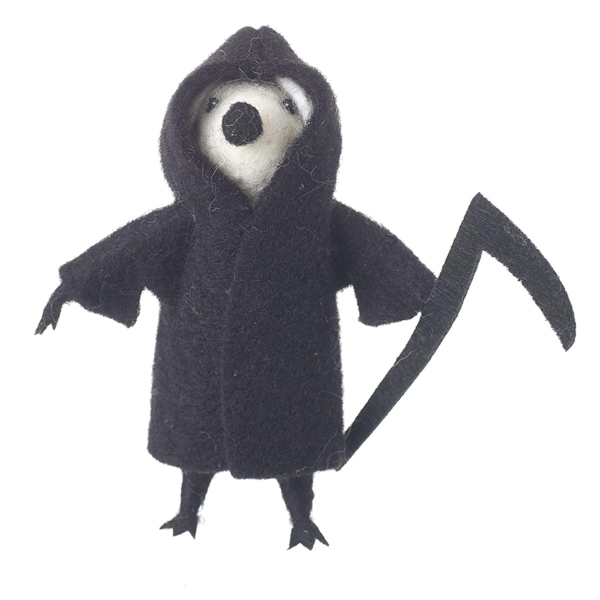 Heaven Sends Multicolor Felt Grim Reaper Mouse Halloween Decoration