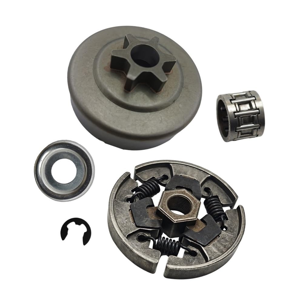 Oglozabp One Color 6T Clutch Drum Kit Fit For Ms170 Ms180 Ms210 Ms230 Ms250 017 018 021 023 025 Chainsaw Replacement Part 1123 640 2005