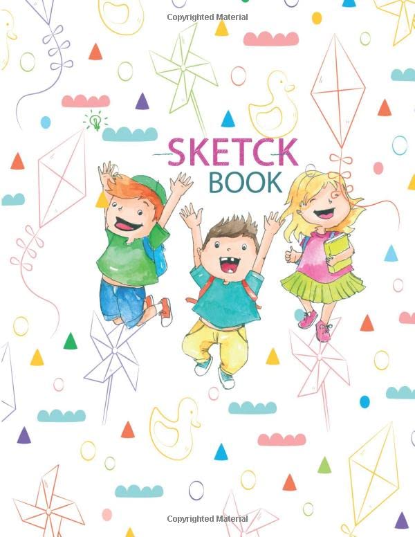 SKETCH BOOK: for kids 150 pages size 8.5*11