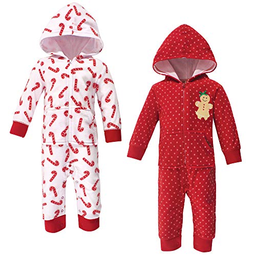 Image of Hudson Baby Unisex Baby Fleece Jumpsuits, Coveralls, and Playsuits