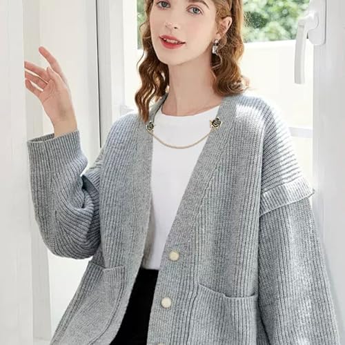 Image of DEVPSISR 4pcs Shirt Dress Cardigan Clip,Women Sweater Shawl Clips for clothing
