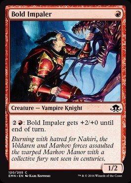 Magic: the Gathering - Bold Impaler (120/205) - Eldritch Moon