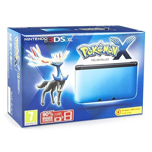 Nintendo 3DS XL Konsole (Blau/ Schwarz inkl. Pokemon X) Amazon.de Games