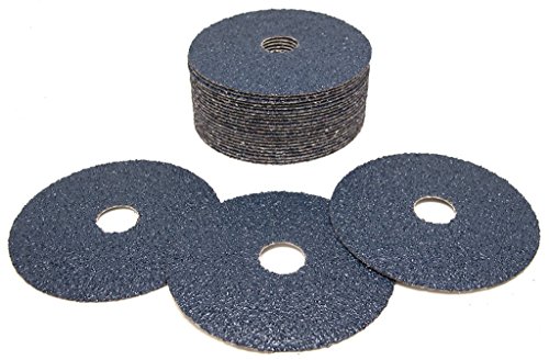 Benchmark Abrasives BM-RD45Z120_Q25 4 1/2 Inch Sanding Discs Zirconia Resin Fiber Grinding Disc thumb #1
