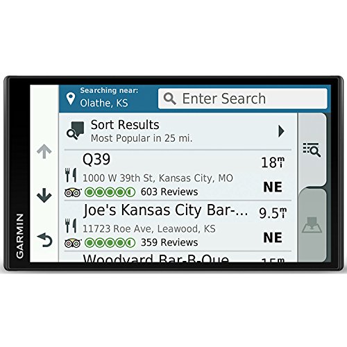 Garmin DriveSmart 61 NA LMT-S Advanced Navigation GPS w/Smart Features Mount Bundle