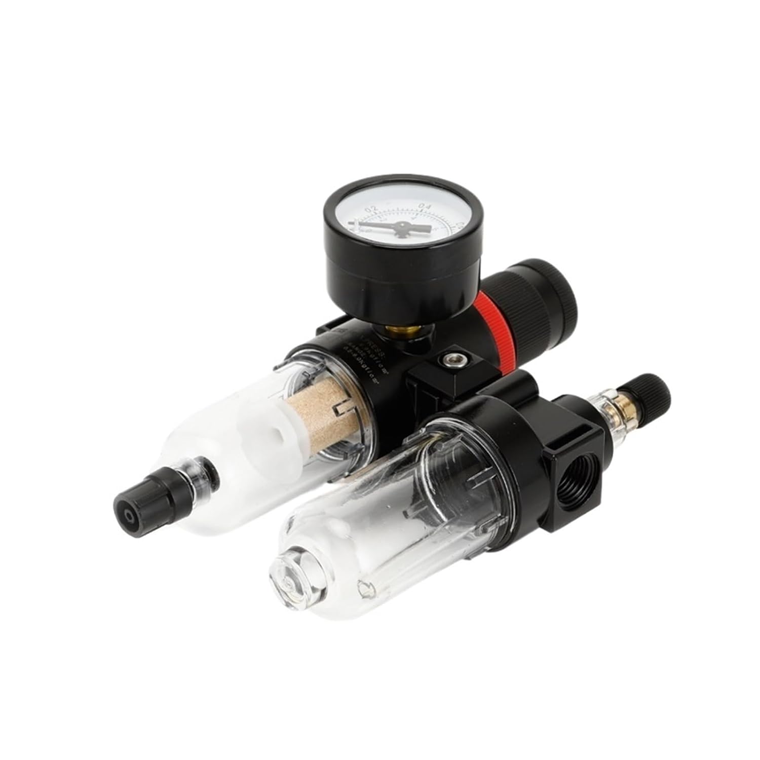 AFC2000 1/4 air Compressor Oil-Water Separator Filter Pressure reducing Valve Trap Valve Spray Gun Pressure reducing Valve(AFC-EU(SMPM))