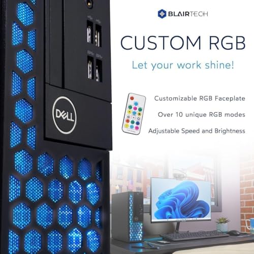 image for Dell OptiPlex RGB Desktop Computer | Intel Core i5 8th Gen | 16GB RAM 