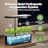 Ahopegarden Hydroponics Growing System kit: Indoor Herb Garden - 12 Pods Plant Germination Kit with LCD Display and LED Grow Light, Smart Temp & Humidity Detection, Planter Grower for Fresh Vegetables #4