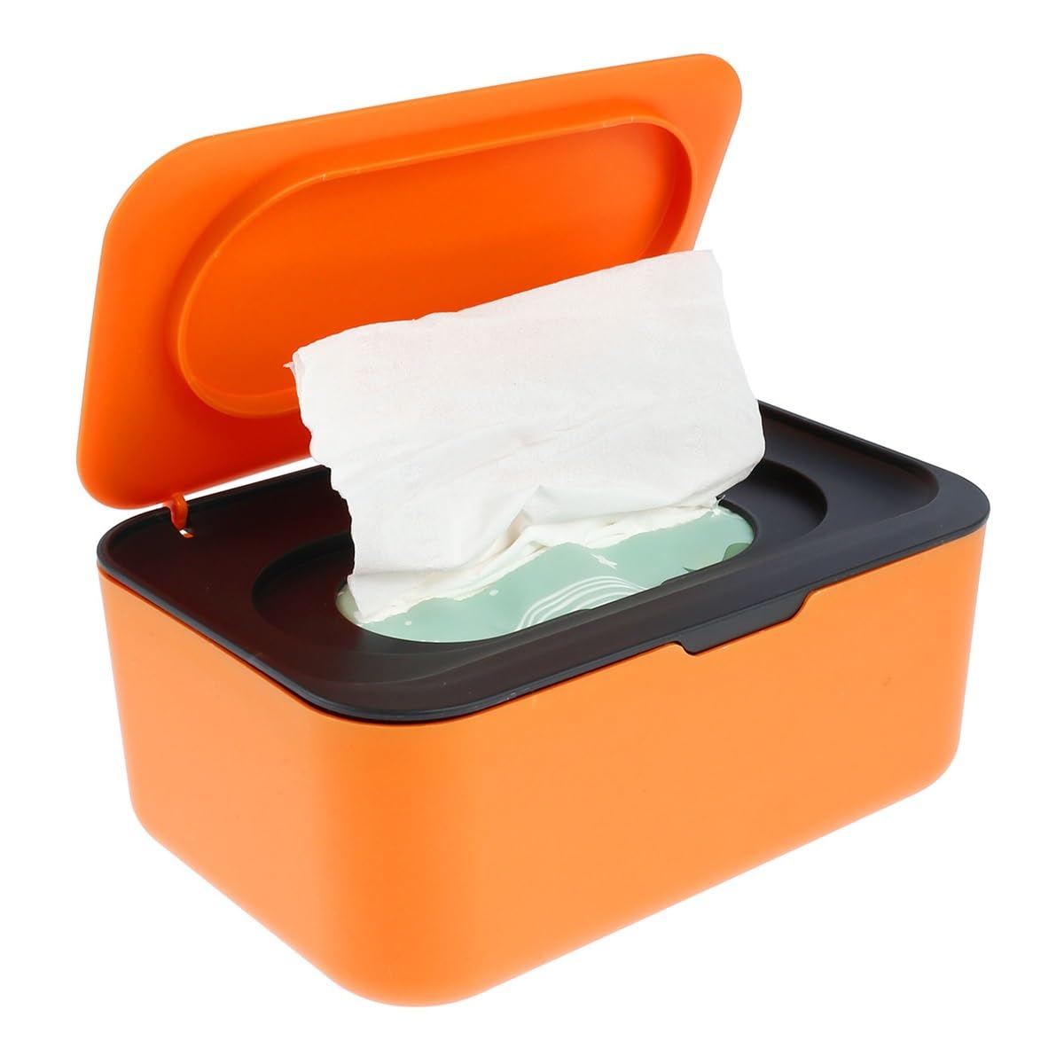 Wet Tissue Box Paper Dispenser Portable With Lid Storage Organizer Car Napkin