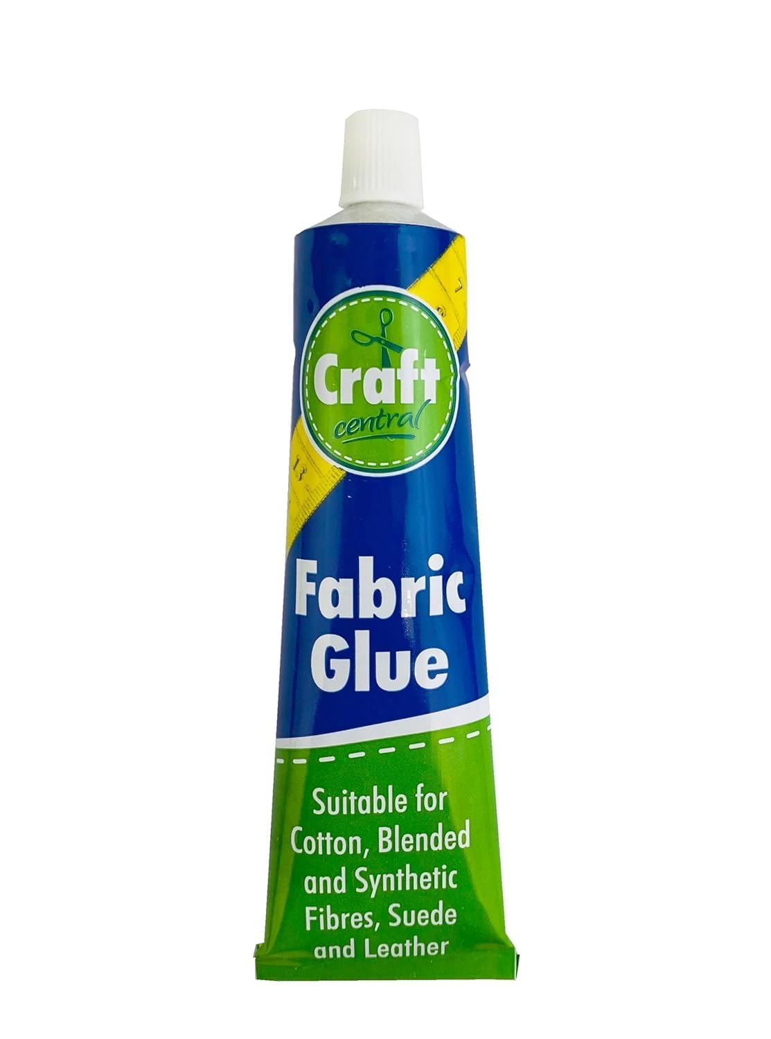 Quick Bond Fabric Glue For Clothes 50ml - Extra Strong Permanent Machine Washable Glue | Textile Felt Badges Leather & Hemming | NO SEWING | For Cotton, Blended and Synthetic Fiber, Suede and Leather