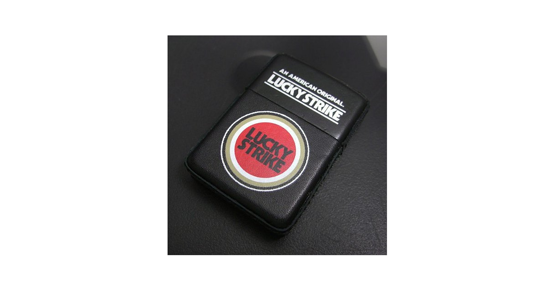 Amazon.co.jp: zippo LUCKY STRIKE 革巻き 1996年製造