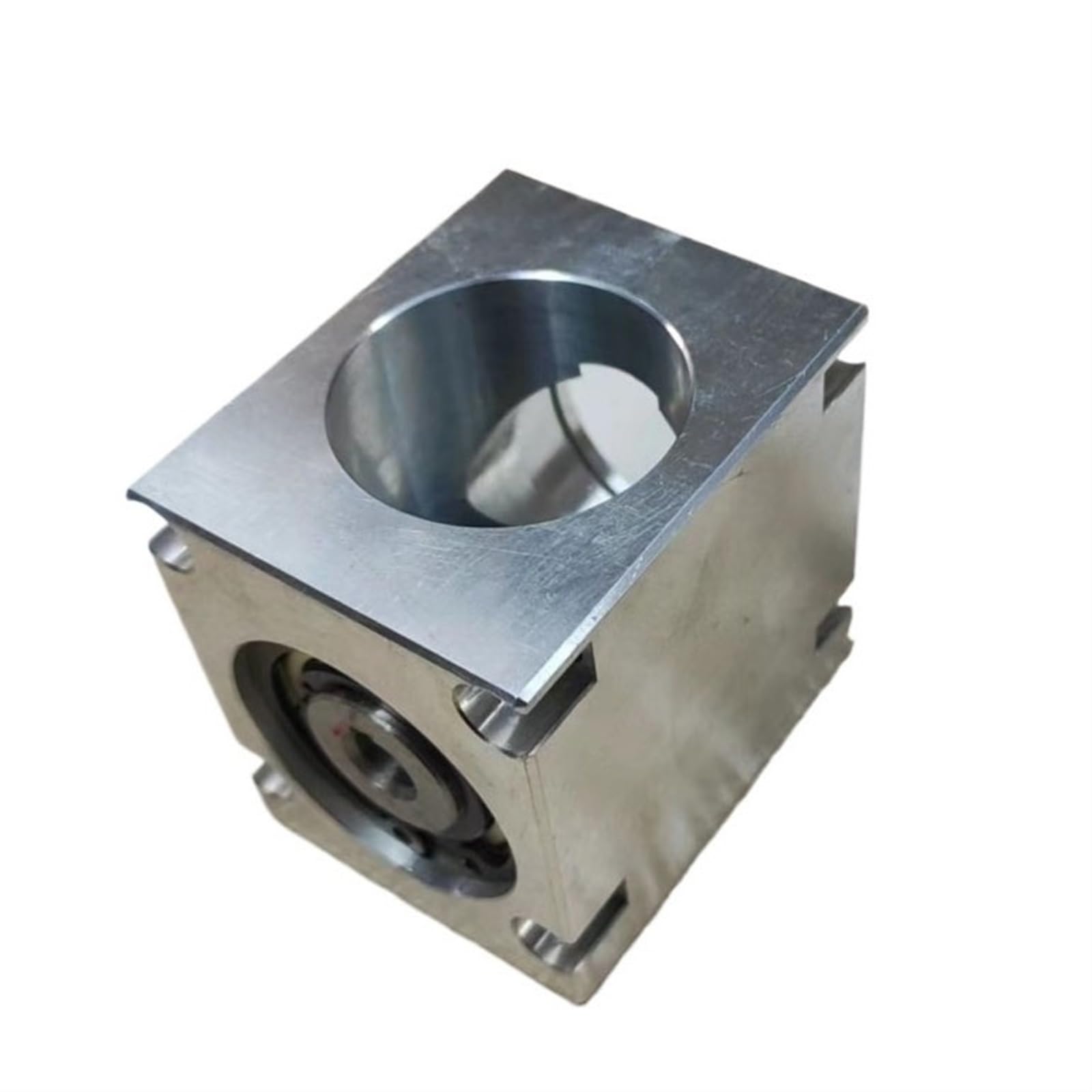 Angle Steering 1pcs 90 Degree Reduction Gearbox 1:1 Spiral Bevel Gear Single Output Shaft Right Angle Reversing Gearbox 8mm Bore Driving Change