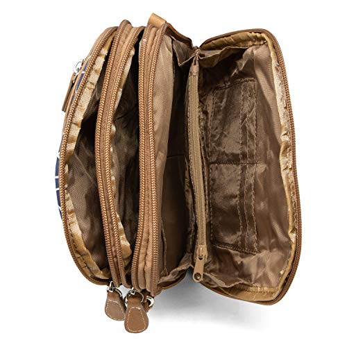 Multisac North South Mini Zip Around Crossbody Bag