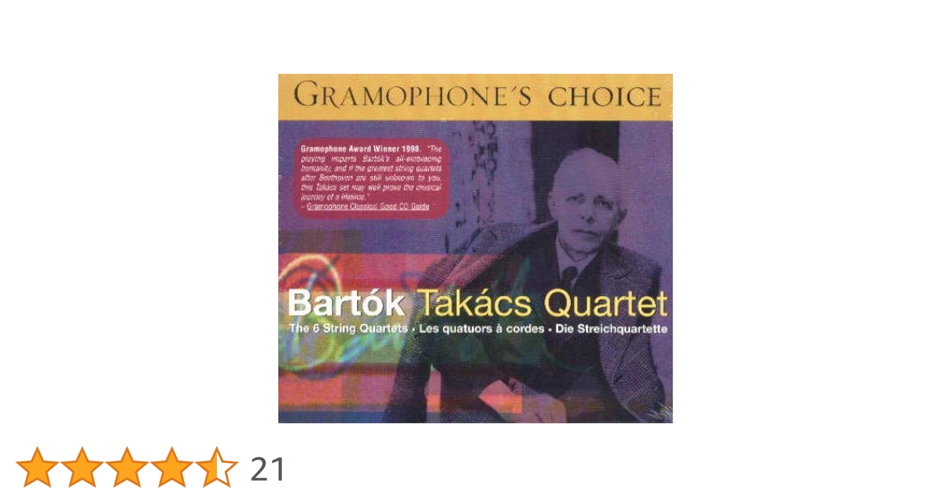 The 6 String Quartets - Bartok: Amazon.co.uk: CDs & Vinyl