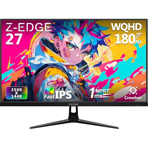 Amazon.co.jp: Z Z-Edge(ゼロエッジ) ゲーミングモニター 27 インチ