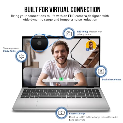 Image of 2026 16 Touchscreen Laptop Computer, 16 inch FHD+ Touch Screen Business Laptop, Windows 11 Pro, Intel Core 5 (10-Cores, Beat i7-1355U), 16GB DDR5 512GB SSD, Backlit 10-Key, Wi-Fi 6E, Copilot Key
