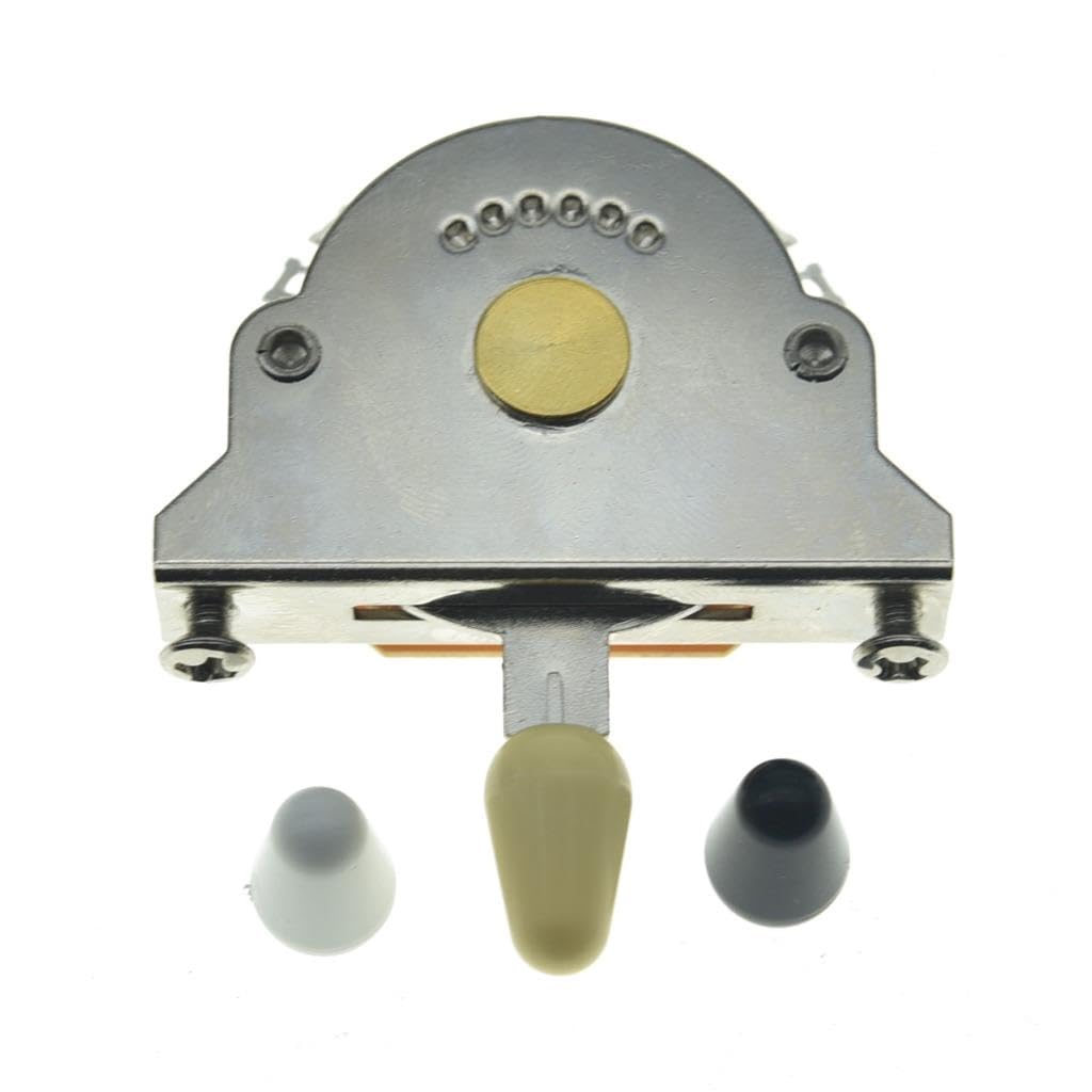 KAISH Super 5-way Guitar Pickup Selector Switch for ST/TL/Electric Guitars with 3 Tips - Image 2